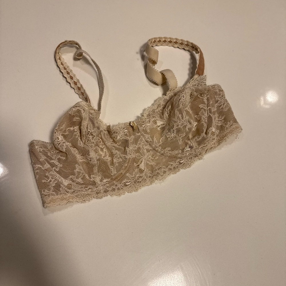 Felina Lace Bandeau in Tan